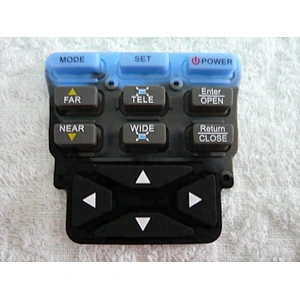 OEM conductive silicone rubber keypad/ push button/keyboard