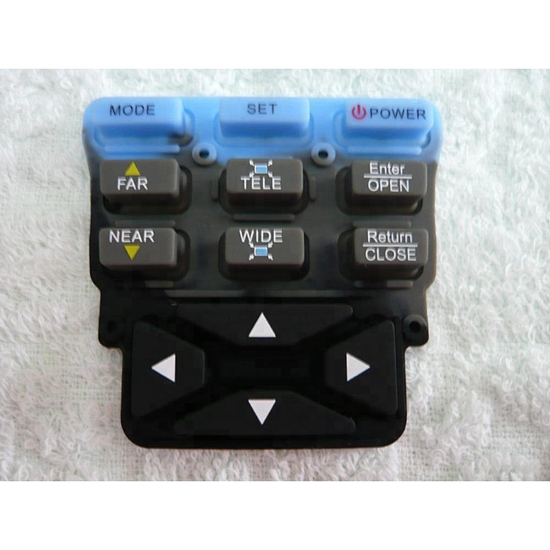 OEM conductive silicone rubber keypad/ push button/keyboard