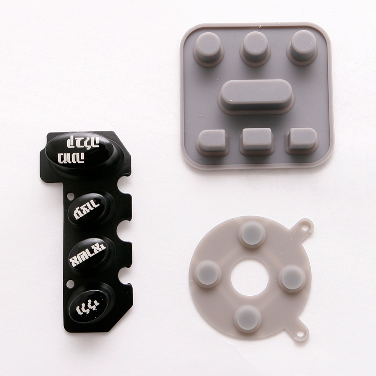 Hot sale OEM high pressure waterproof silicone rubber switch keypad press buttons for electronic application