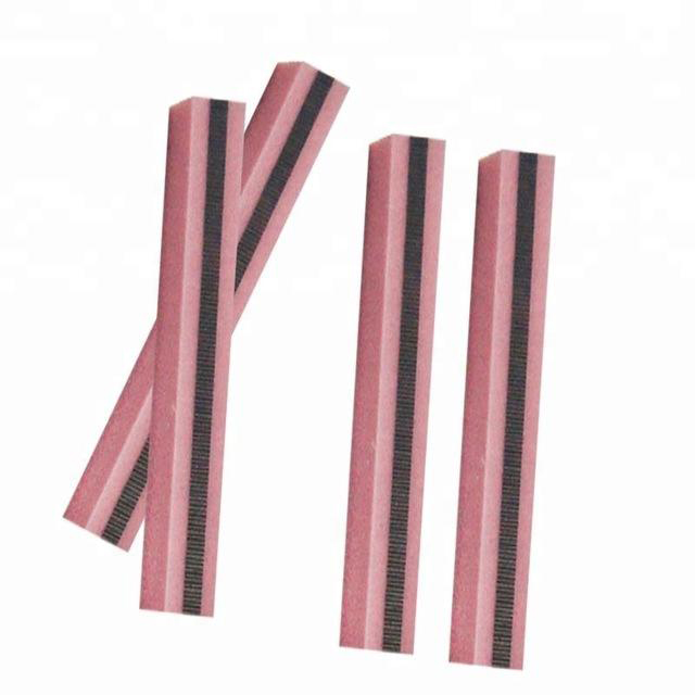 Custom size rubber conductive zebra connector