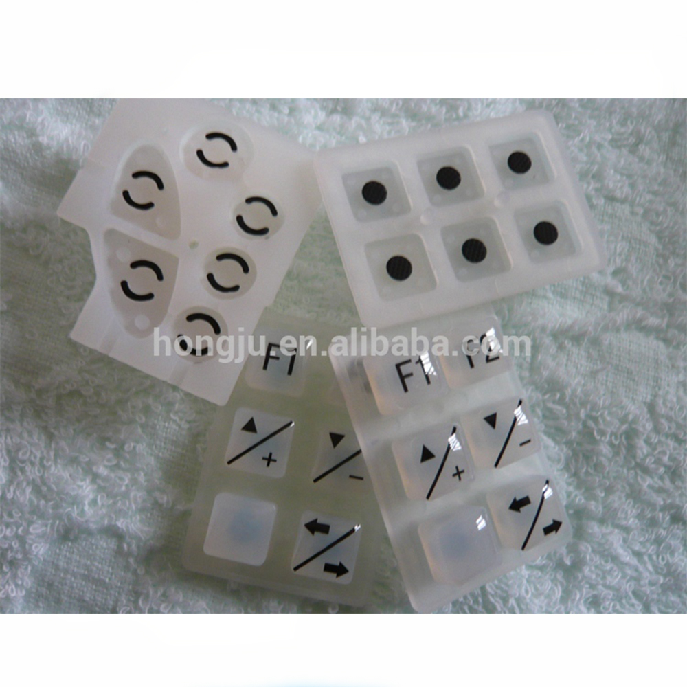 Manufacturer supply Electronic silicon rubber keypad with competitive cost