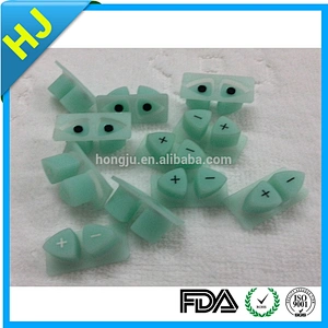 Cheap Wholesale custom rubber push button made in China