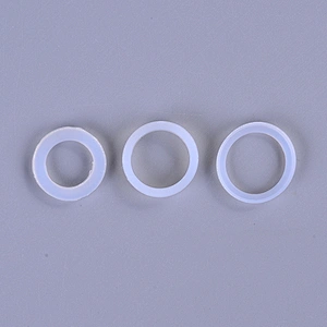 Hongju OEM food grade silicone rubber transparent seal o-rings,silicone gasket sealing