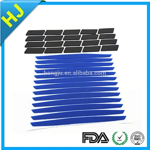 customized silicone rubber feet with double faced adhesive