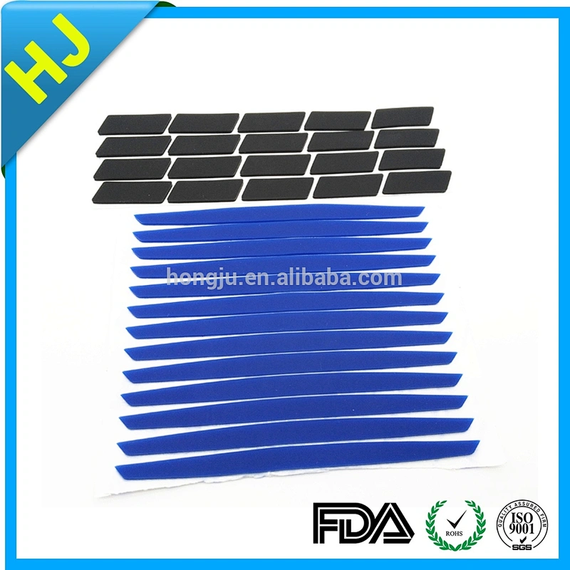 customized silicone rubber feet with double faced adhesive