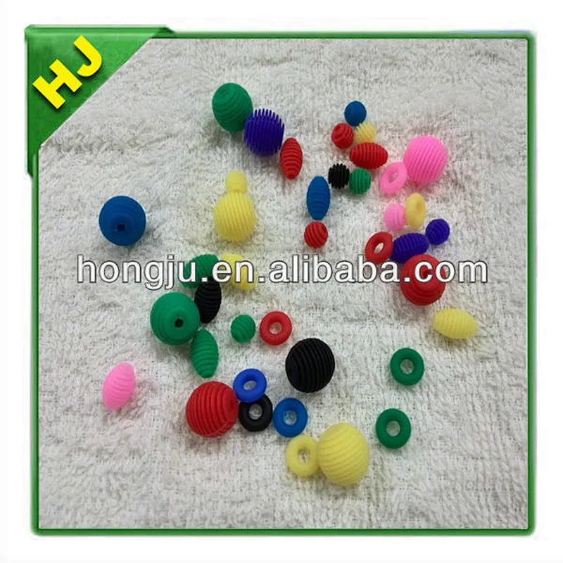 Food grade silicone beads