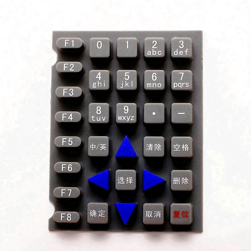 Hongju Waterproof Durable silicone keypad with Custom