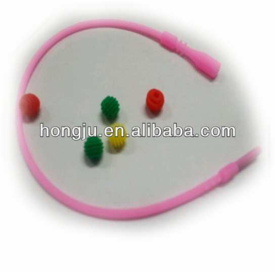 bpa free silicone beads for baby