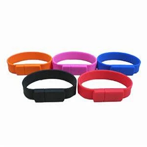 2GB silicone USB bracelet