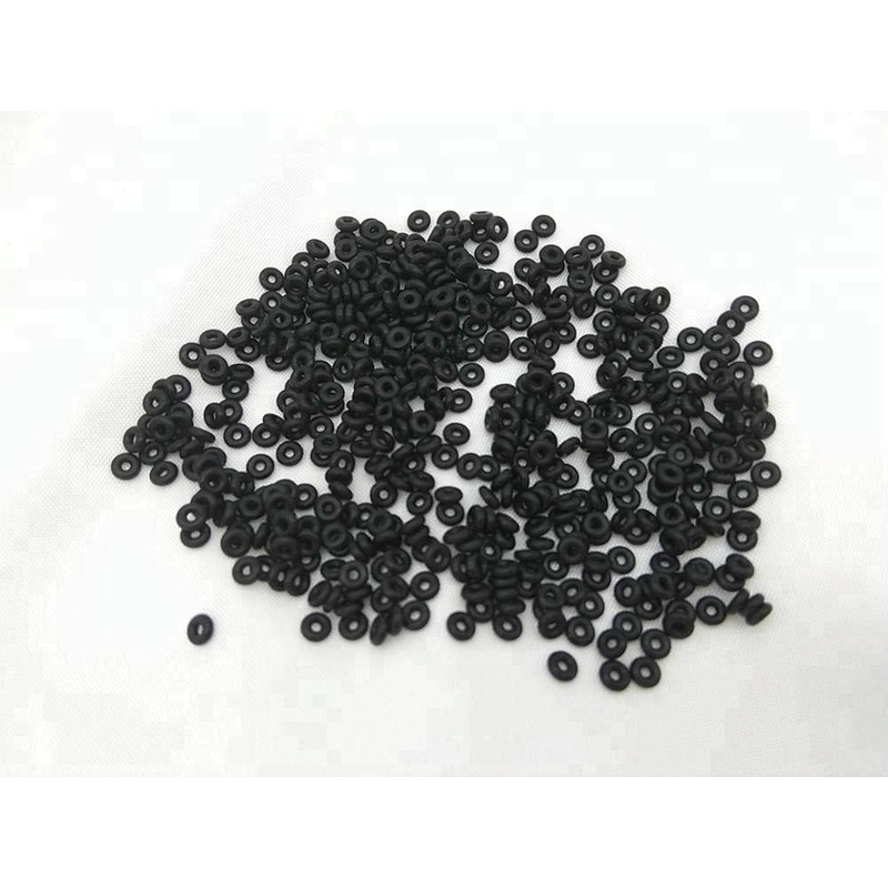 Silicone rubber O-rings/sealing rings of various sizes
