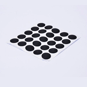 customized adhesive anti-slip silicone rubber pads for furniture