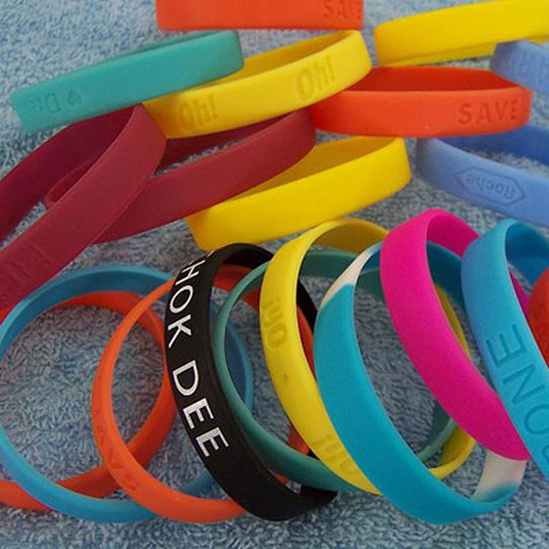 silicone bracelet(silicone rubber wristband)