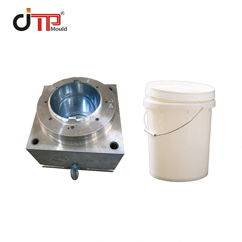 20L Round Shape With Mould Test Video Plastic Paint Bucket Mould