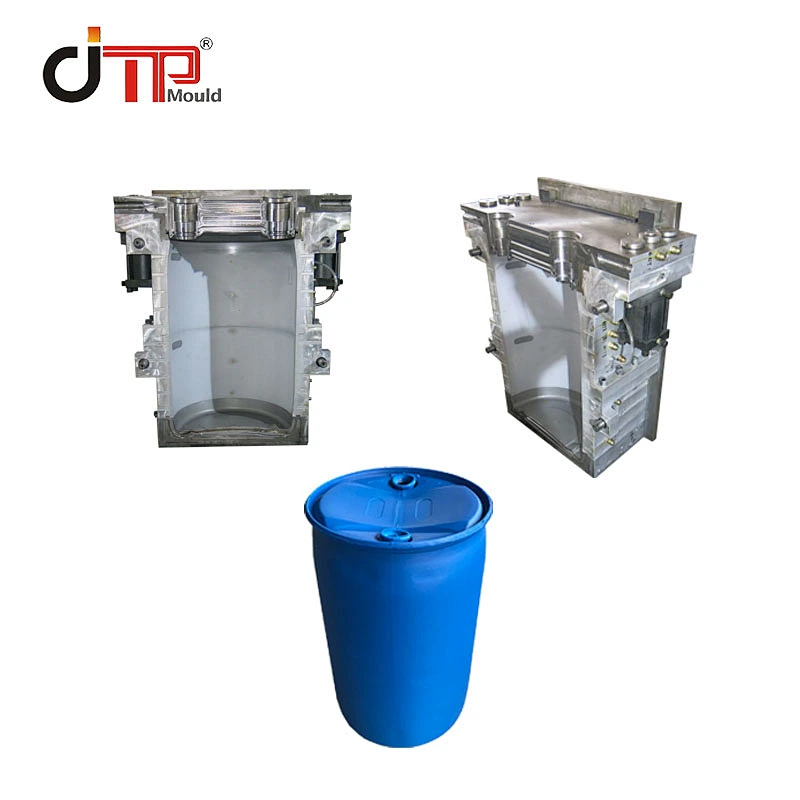 220L Double ring plastic extrusion chemical drum blow mold
