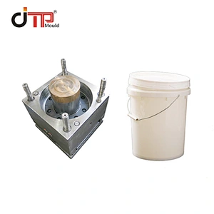 20L Round Shape With Mould Test Video Plastic Paint Bucket Mould