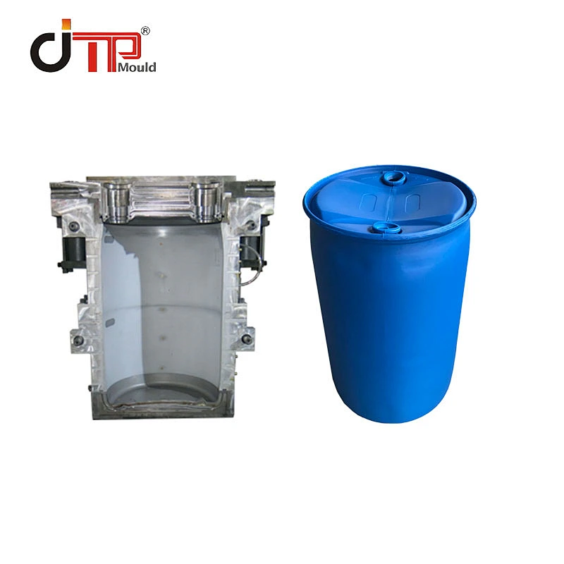 220L Double ring plastic extrusion chemical drum blow mold