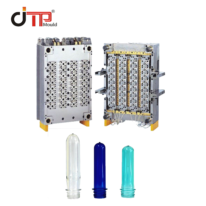 Taizhou Hunagyan JTP trade assurance high precision good quality valve gate hot runner 32 cavities PET preform injection mould