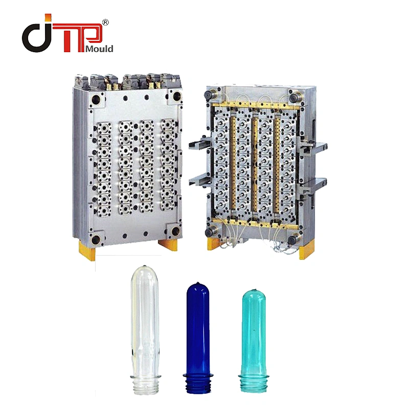 Taizhou Hunagyan JTP trade assurance high precision good quality valve gate hot runner 32 cavities PET preform injection mould