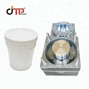 Plastic Injection water paint bucket moulds making manufacturers