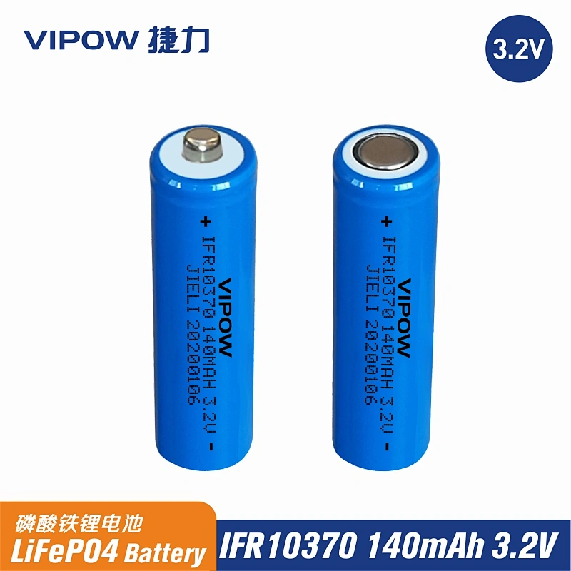 LiFePO4 Battery IFR10370 140mAh 3.2V
