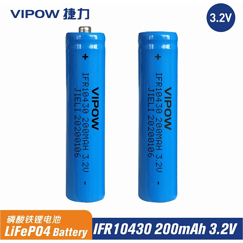 LiFePO4 Battery IFR10440 200mAh 3.2V