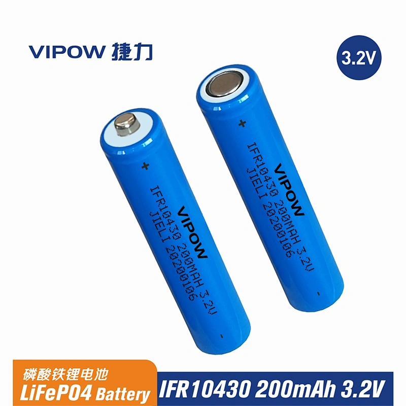 LiFePO4 Battery IFR10440 200mAh 3.2V
