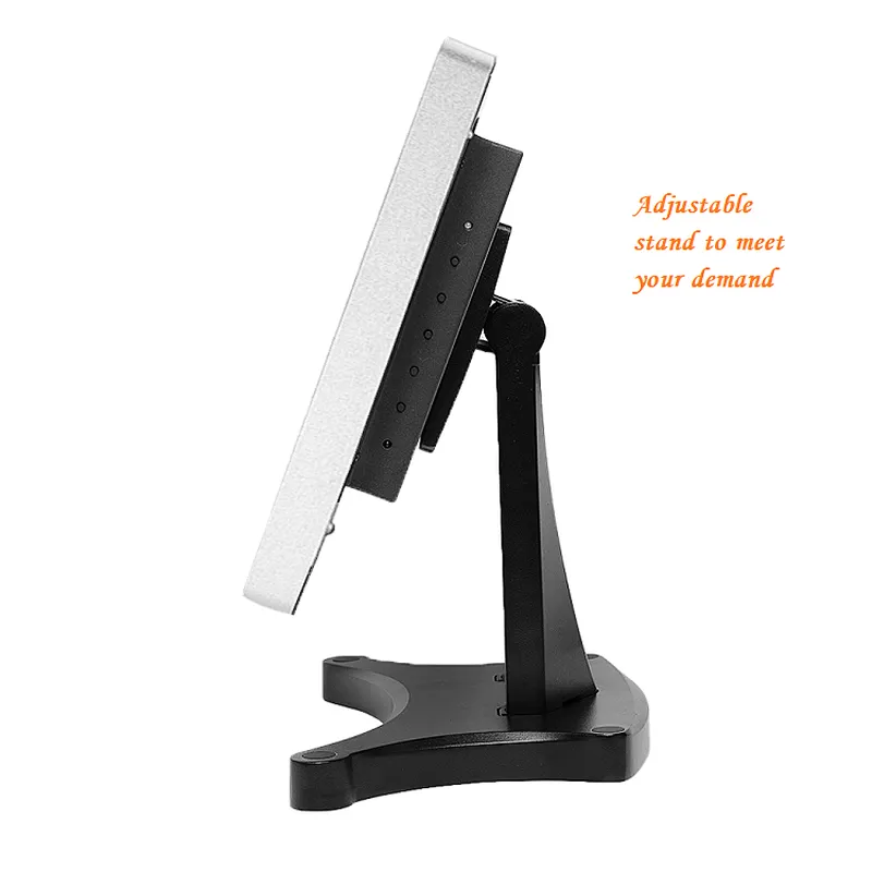 New product15'' true flat panel vga usb interface with full metal case monitor