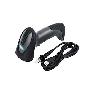 2D Wired COMS Barcode Scanner with stand optional(Black or white color)