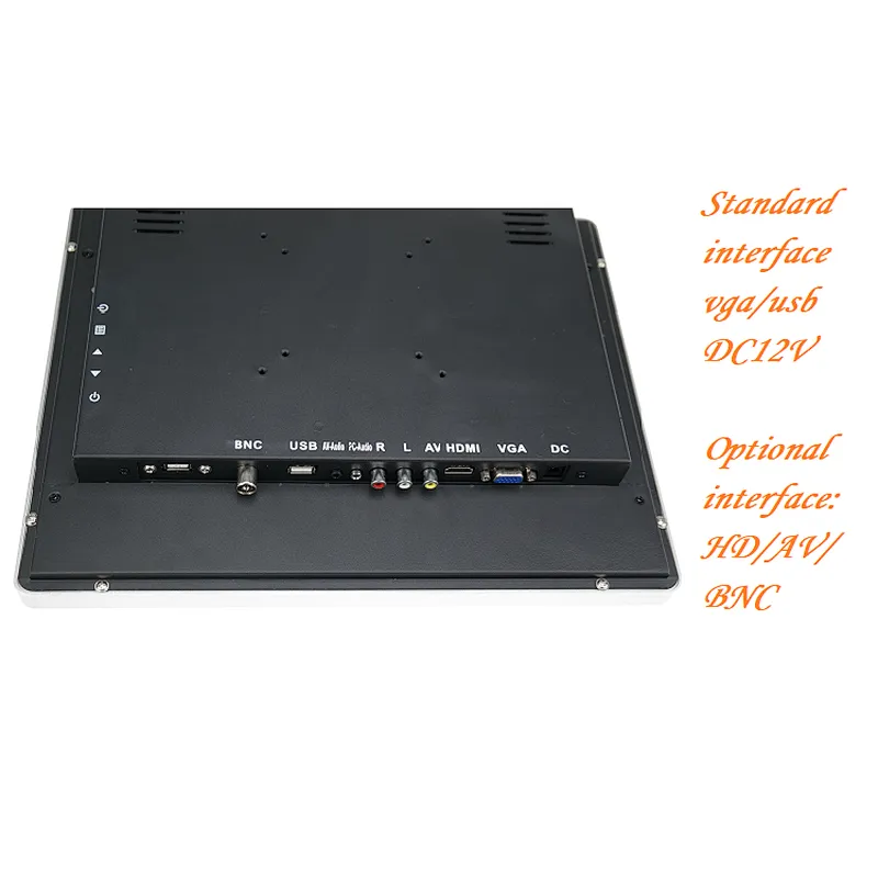 Manufacturer price new product 10 points capacitive touch true flat monitor