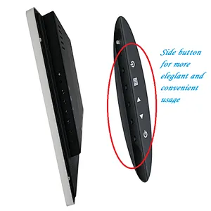 New product15'' true flat panel vga usb interface with full metal case monitor