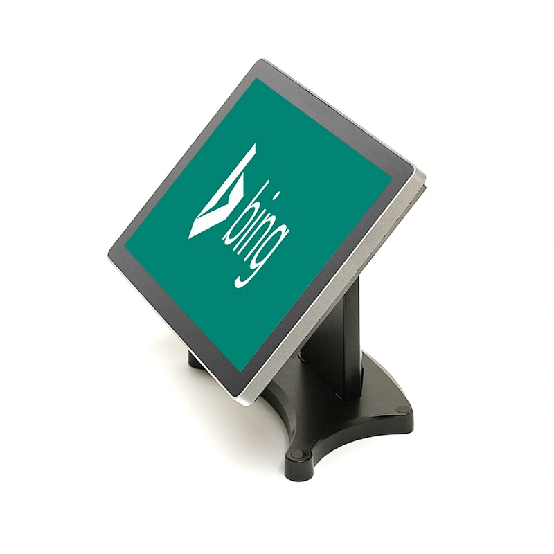 New product15'' true flat panel vga usb interface with full metal case monitor