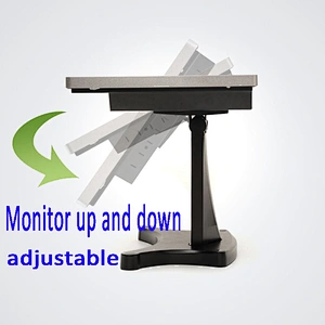 New Product Ture Flat 15 Inch  Touch Screen Monitor With Metal Stand