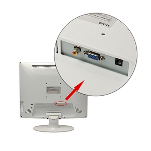17 inch Marine monitor with resistive touch  industrial embedded lcd monitor wall-mounted flat touch screen