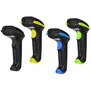 1D wireless barcode colorful full-automatic induction barcode laser scanner