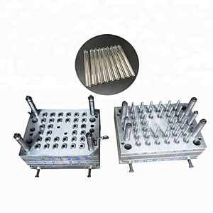 plastic medical test tube 16 cavities injection Mould