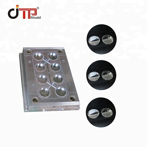 2020 Newly designed medical container petri dish 8 cavities injection Mould