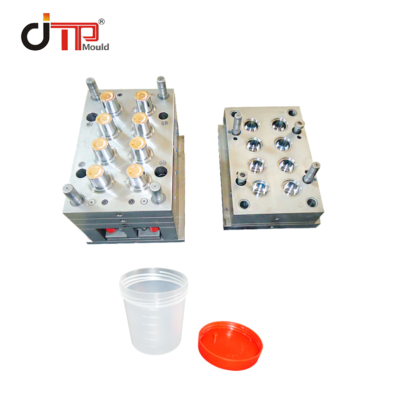 High precision 120ml small clear plastic pet injection medical container mould