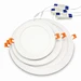 round led panel recessed