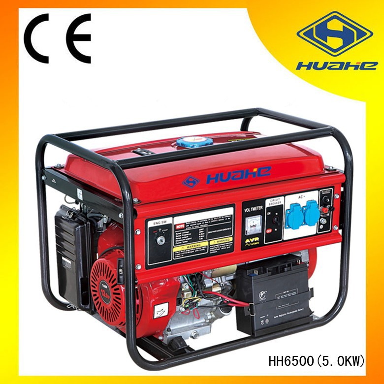5500 watt 13.0hp gasoline generator,220v 50hz gasoline generator