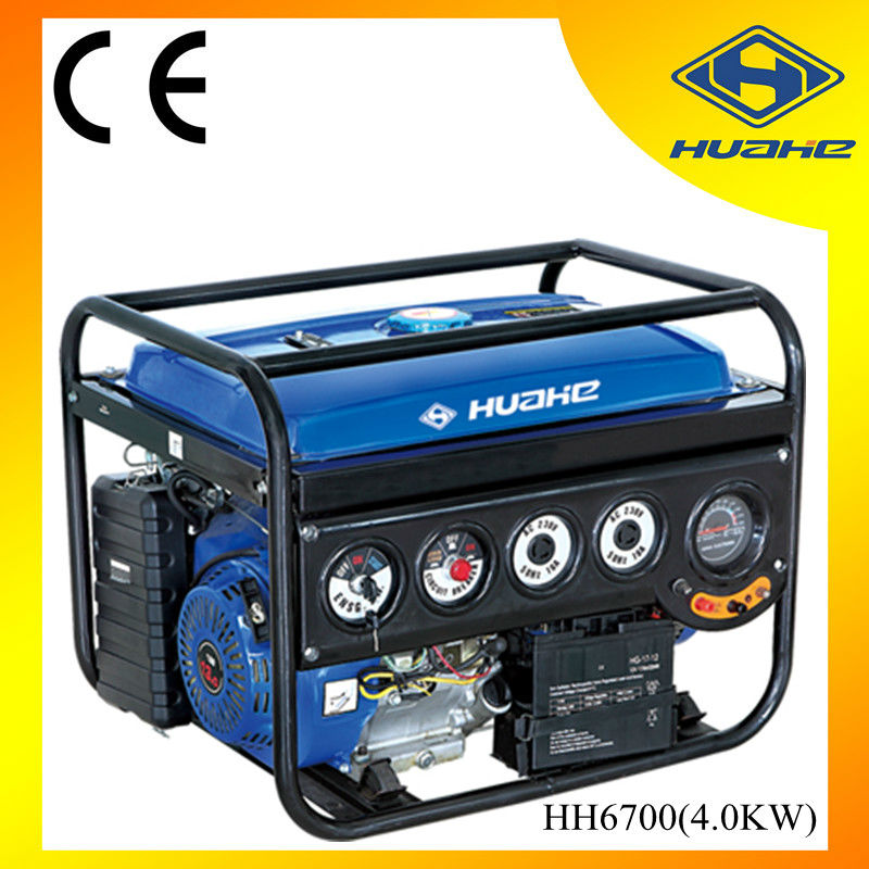 4KW, 220V/50Hz Gasoline Generator Key Start, AC output