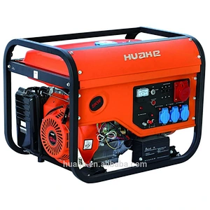 5000w gasoline generator 3 phase electric start with battery for industrial use