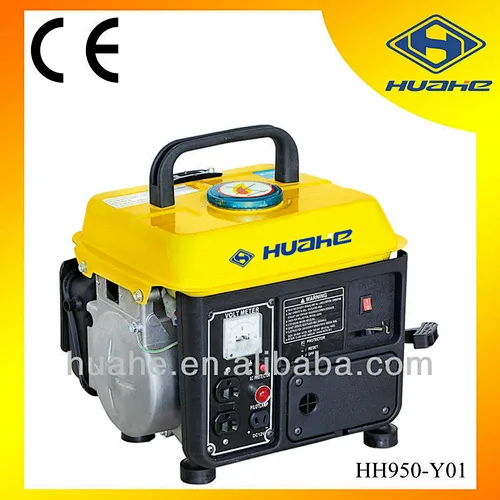 0.65kw portable gasoline generator for sale with 1 cylinder gasoline engine
