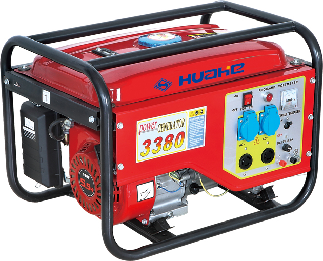 Quick start HUAHE 3380 portable petrol gasoline generator