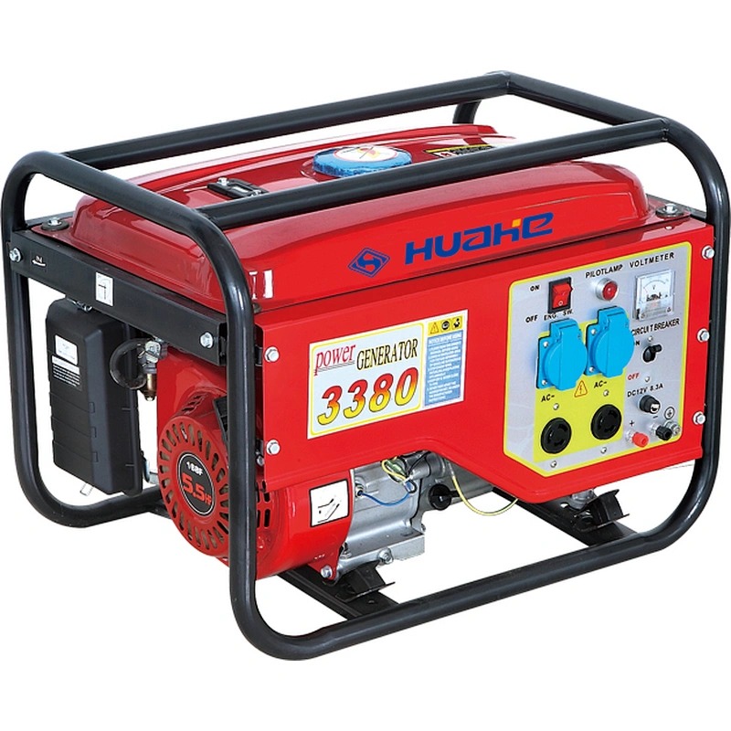 Quick start HUAHE 3380 portable petrol gasoline generator