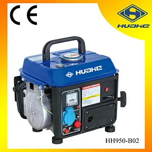 0.65kva portable gasoline generator,2 stroke small gasoline power generator