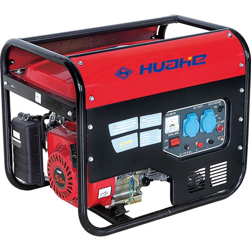 2.5KW portable low noise outdoor used gasoline generator HH3305-D 2500W