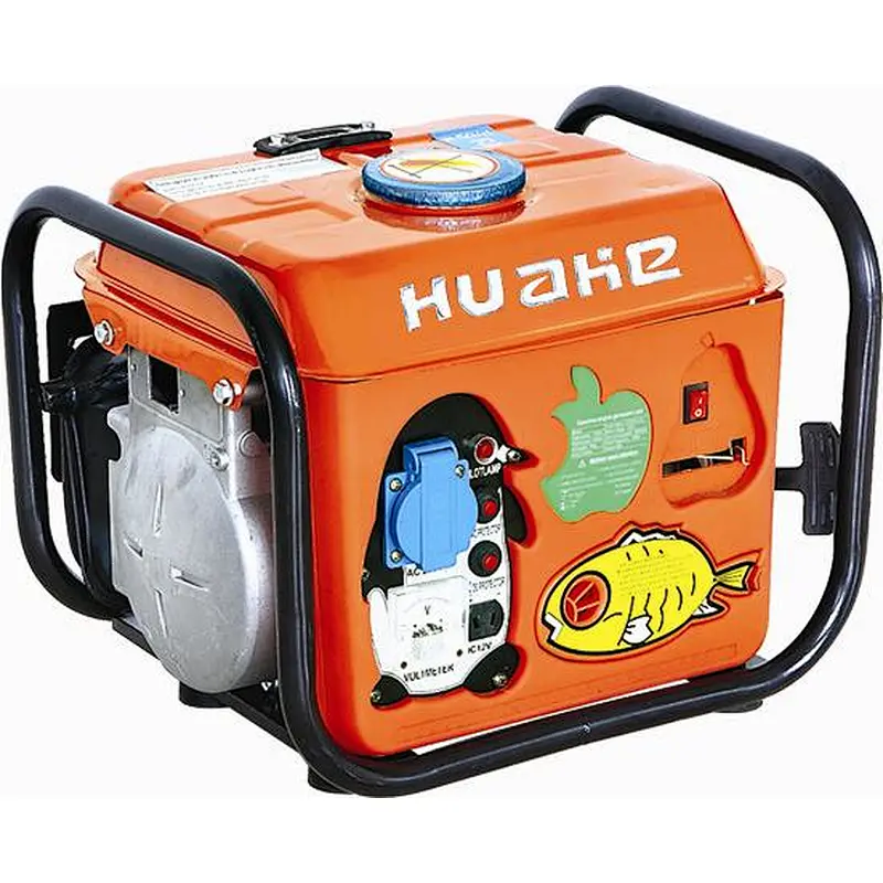 650W low noise and silent gasoline generator