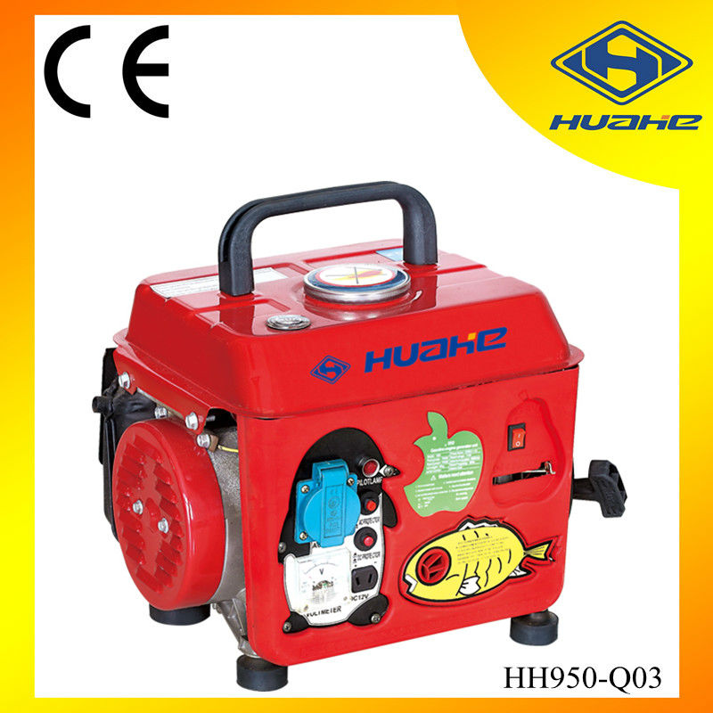 500w portable gasoline generator,single cylinder 2 stroke gasoline engine