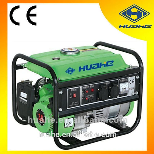 1000w 3 hp portable petrol recoil start generator,small home use generator