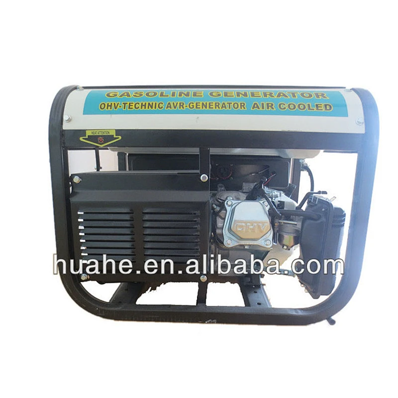 220 volt gasoline generator 2.5kw,electric start 3 phase gasoline generator